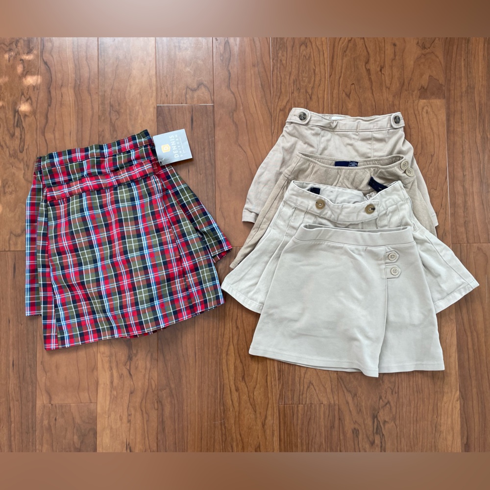 Girls Primrose School Uniform Skorts